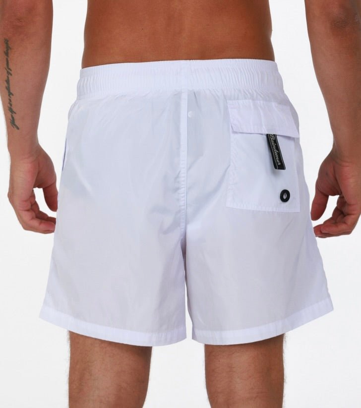 BDM CLASSIC | Mens Swimwear WHITE - BAIN DE MER USA I Luxury Swimwear & Casual wear