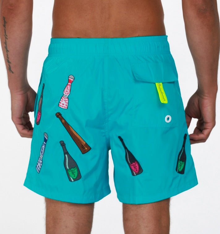 GENTLEMENʼS CLUB | Mens Swimwear TIFFANY BLUE - BAIN DE MER USA I Luxury Swimwear & Casual wear