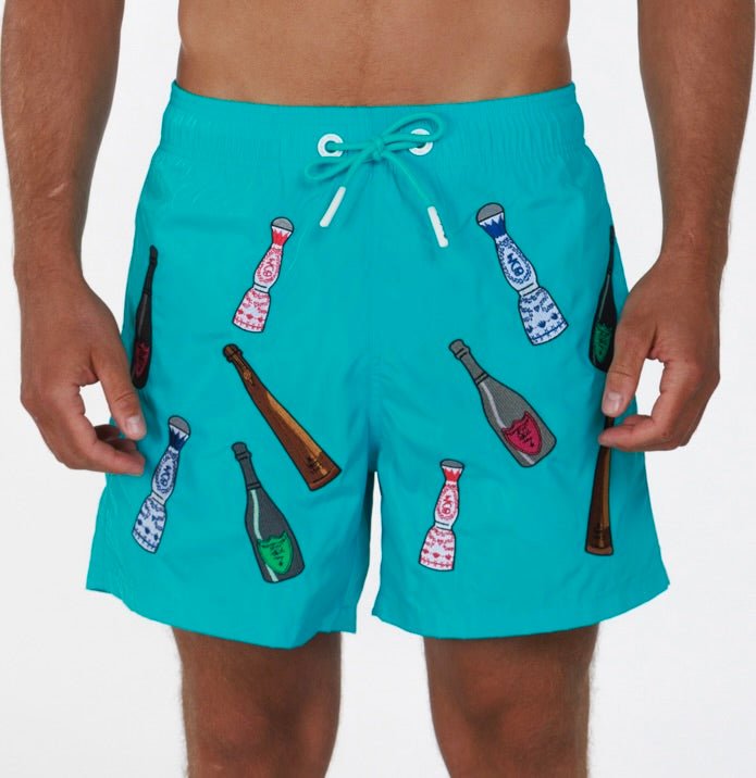 GENTLEMENʼS CLUB | Mens Swimwear TIFFANY BLUE - BAIN DE MER USA I Luxury Swimwear & Casual wear