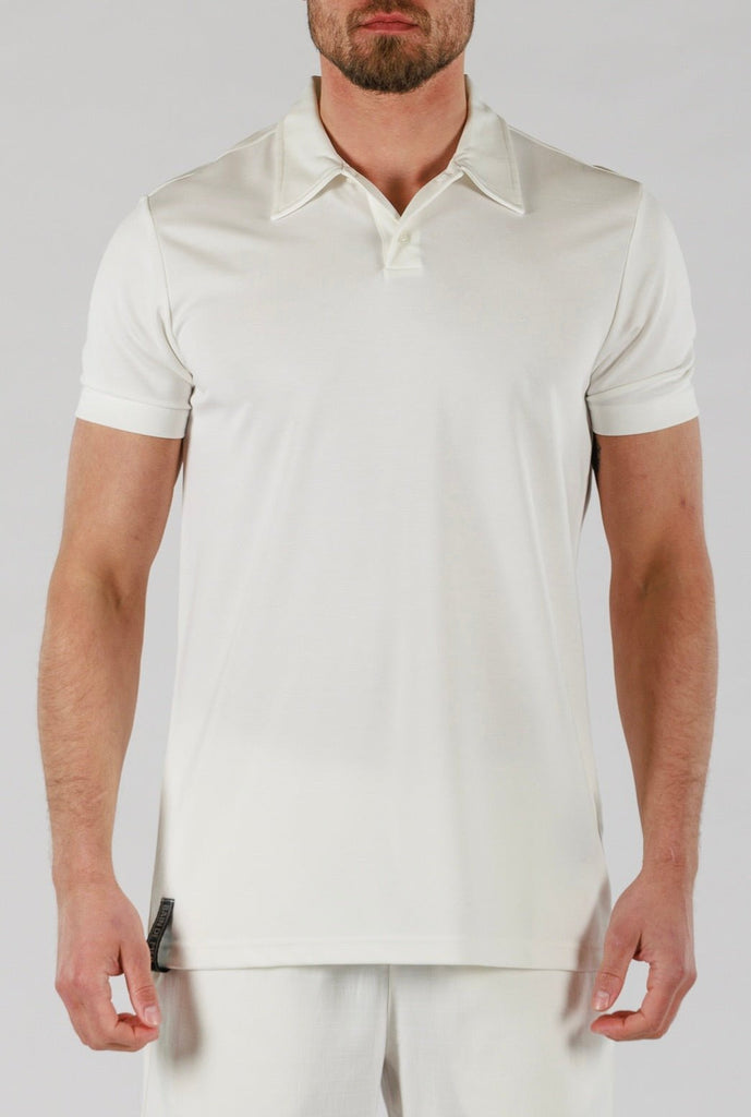 TERRY POLO | WHITE - BAIN DE MER USA I Luxury Swimwear & Casual wear