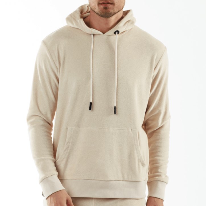 BOHEME SAND | Towelling Hoodie - BAIN DE MER USA I Luxury swimwear & casual wear