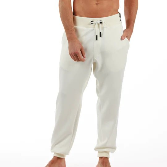 FALL - WINTER ECRU / Men's Joggers - BAIN DE MER USA I Luxury Swimwear & Casual wear