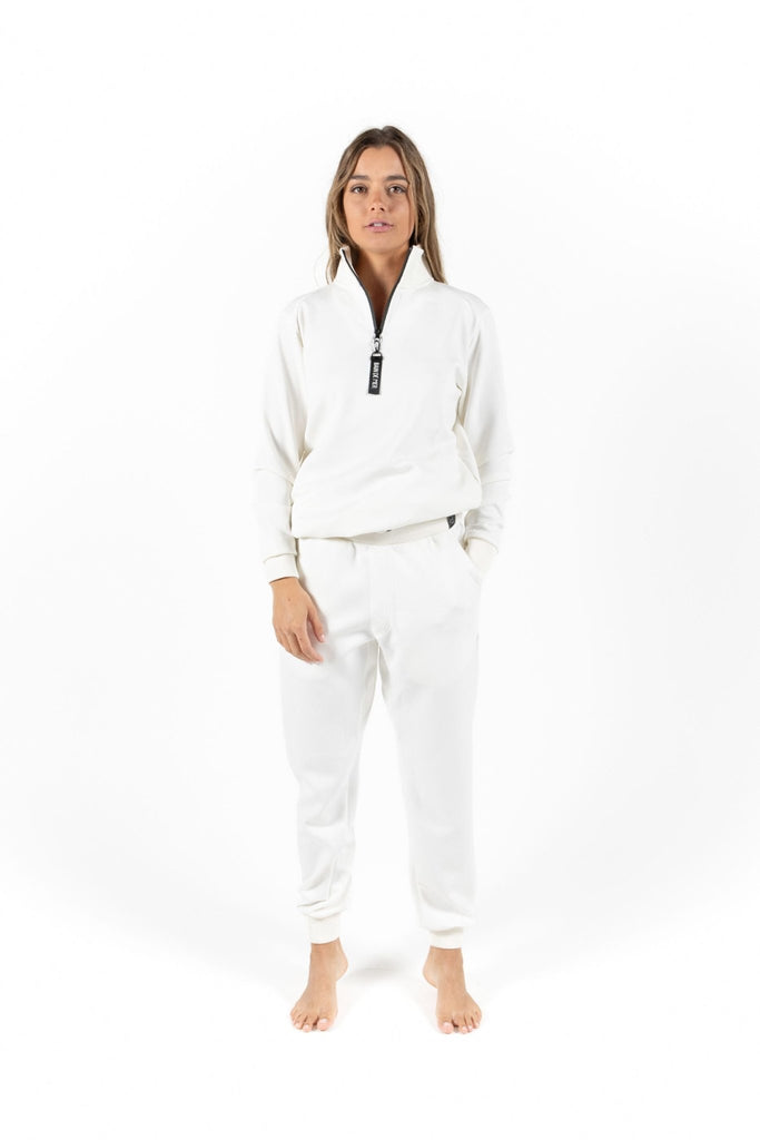 FALL - WINTER ECRU / Women's Joggers - BAIN DE MER USA I Luxury Swimwear & Casual wear