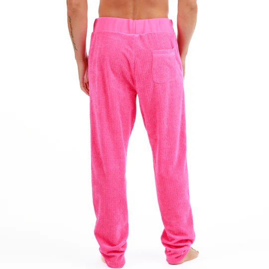 JACQUARD PARIS PINK| Pants - BAIN DE MER USA I Luxury Swimwear & Casual wear