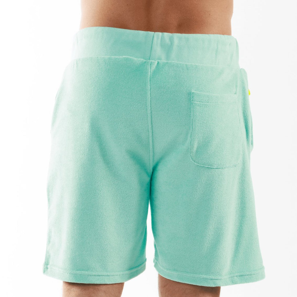 REGATTA TIFFANY BLUE | Towelling Shorts - BAIN DE MER USA I Luxury Swimwear & Casual wear