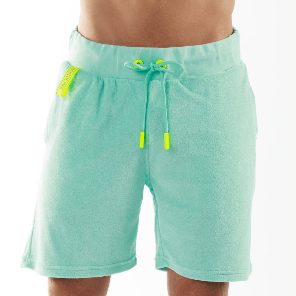 REGATTA TIFFANY BLUE | Towelling Shorts - BAIN DE MER USA I Luxury Swimwear & Casual wear